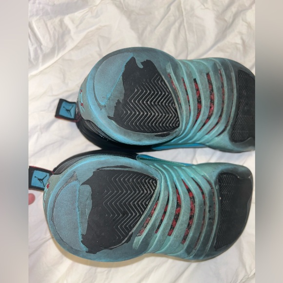 NIKE jordan 12 retro gama blue high top shoes size 10.5 men - Picture 9 of 13